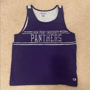Champion Purple Panthers High Point University Tank Top